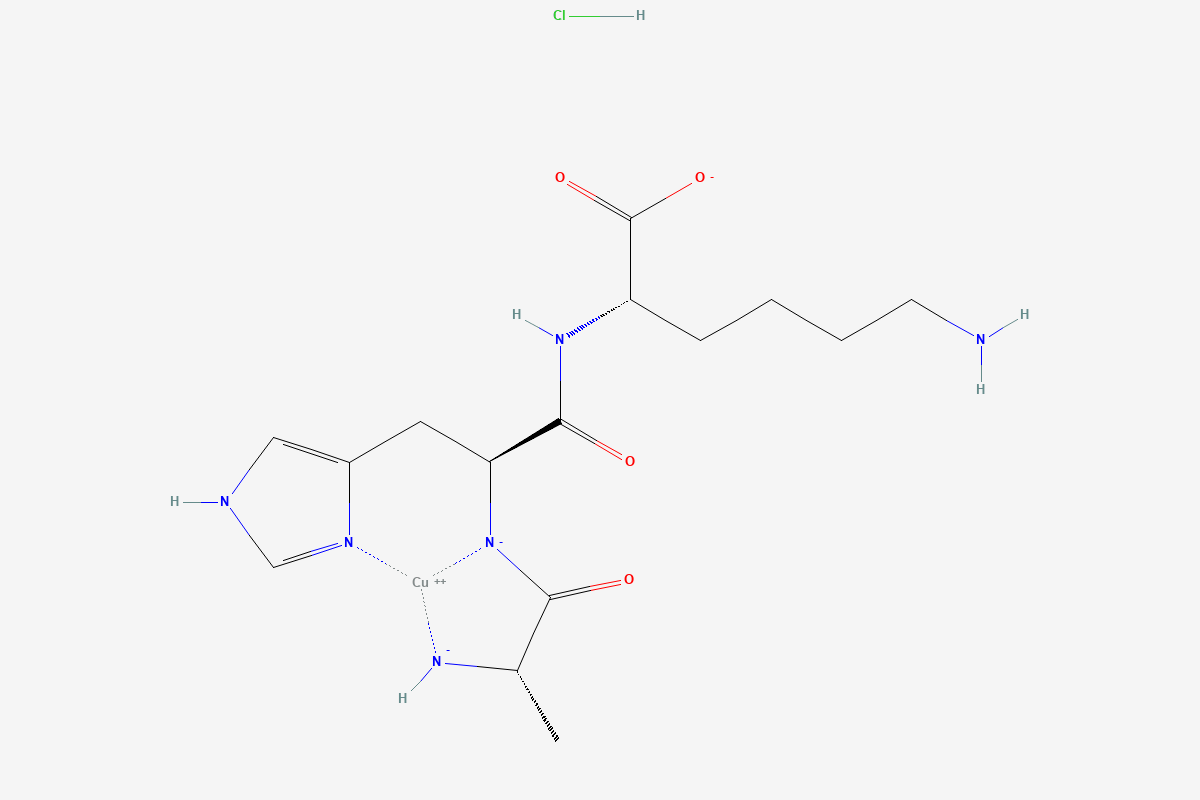 AHK-Cu 2D chemical structure