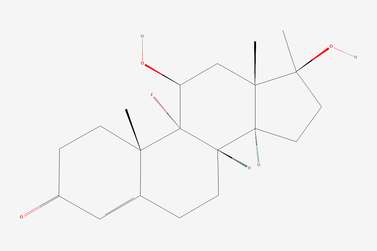 Fluoxymesterone 2D chemical structure
