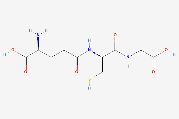 Glutathione 2D chemical structure