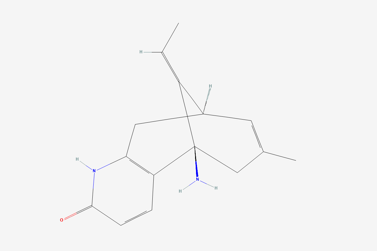 Huperzine A 2D chemical structure