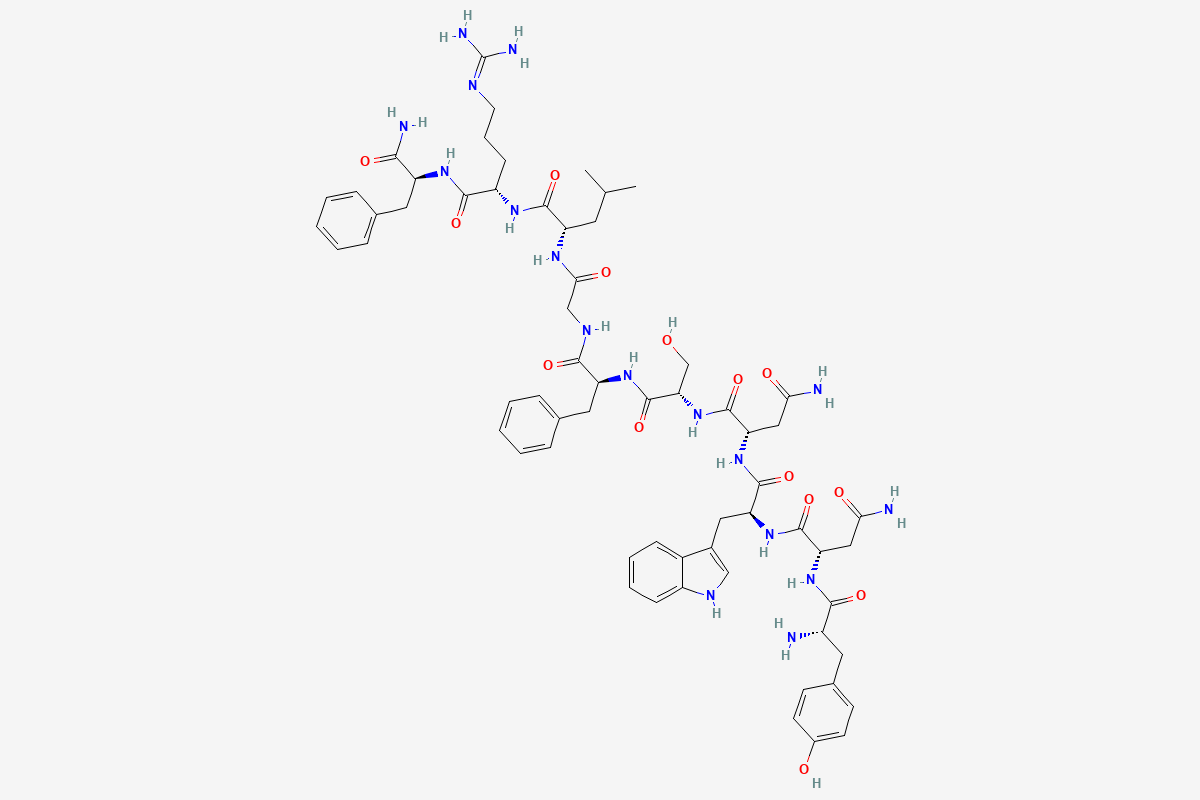Kisspeptin 2D chemical structure
