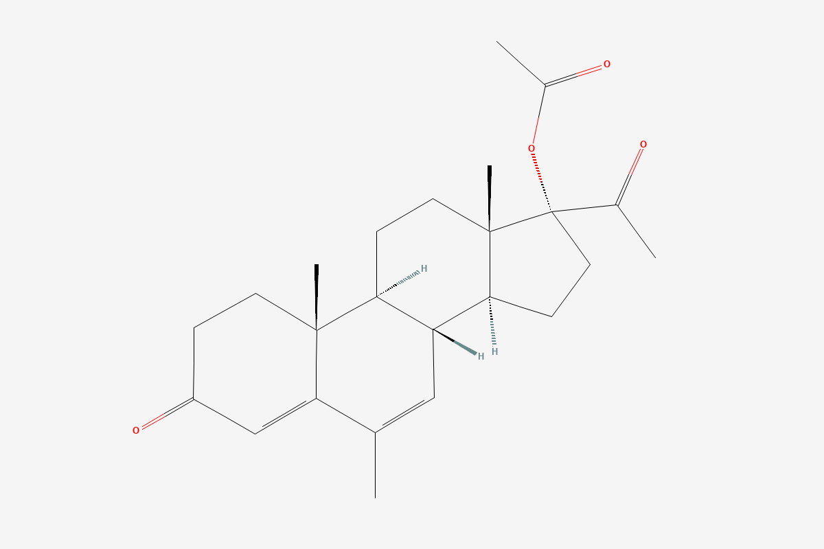 Megestrol 2D chemical structure