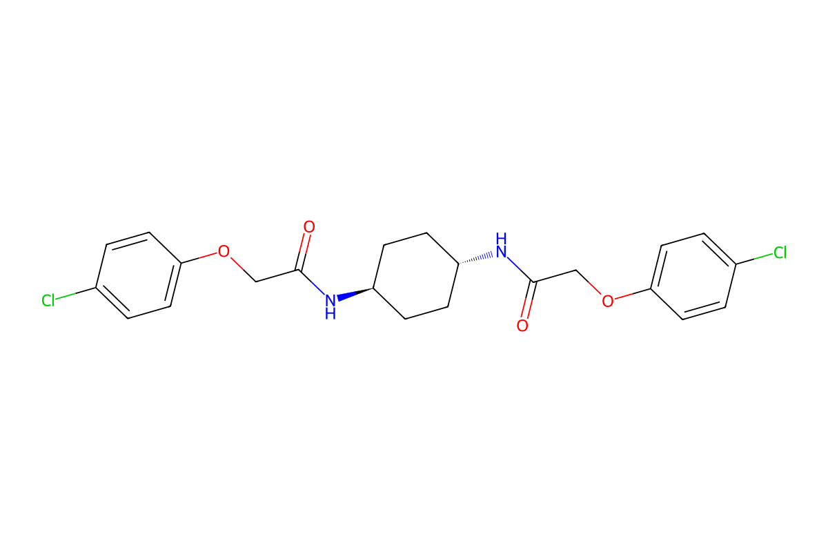 Trans-ISRIB 2D chemical structure